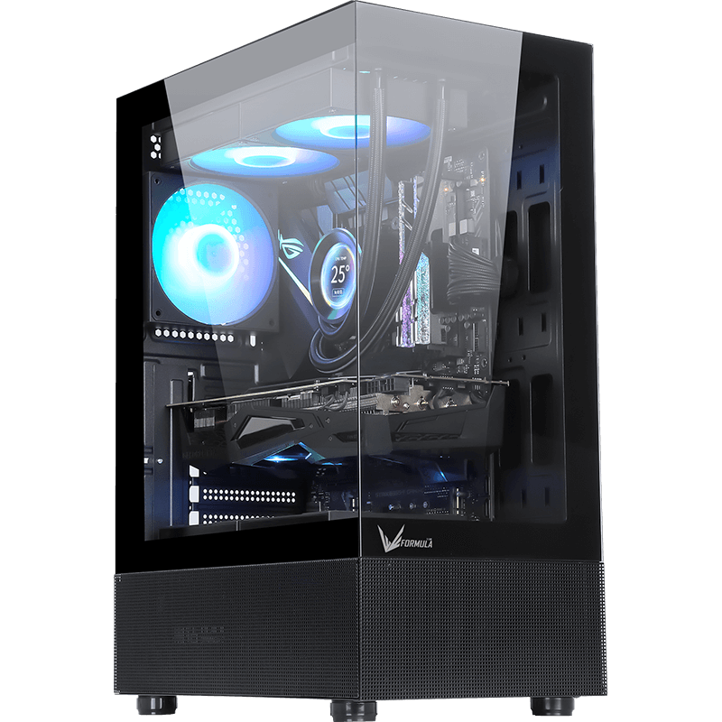 Gabinete Crystal Z1+ Black Gabinete Crystal Z1+ Black